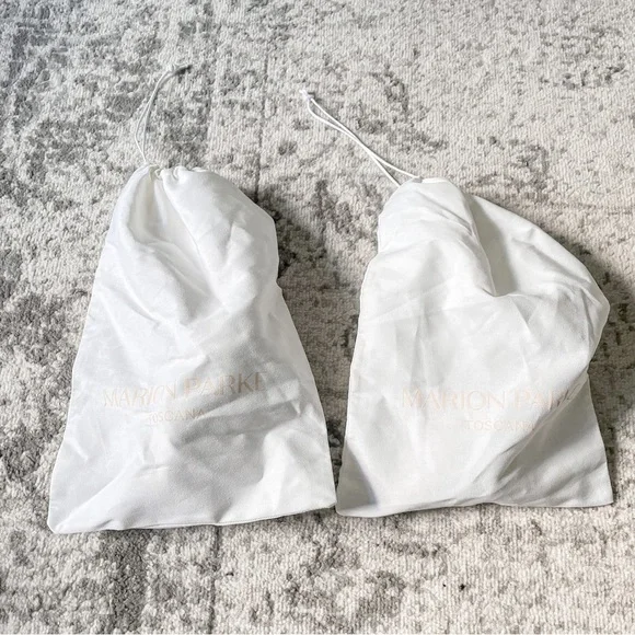 Marion Parke Womens Belinda Leather Vinyl Heels - Picture 2 of 10